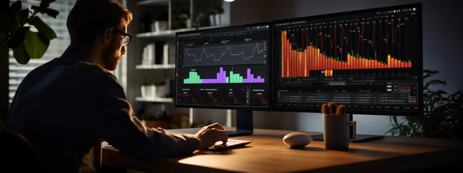 a person analyzing data and feedback to continuously refine and optimize their taxonomy strategy.