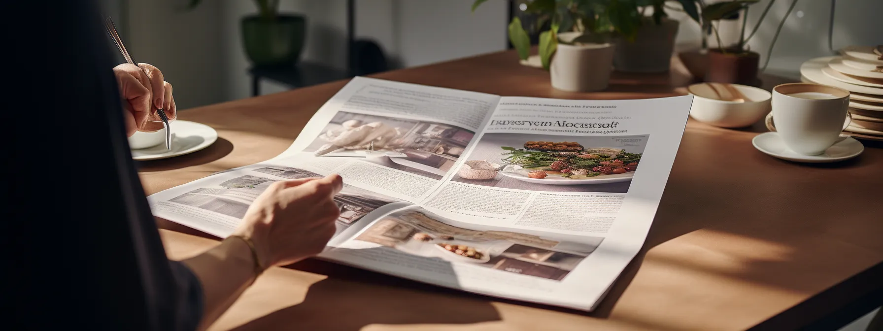 a person hands a paper with a well-crafted conclusion to a group of attentive readers.