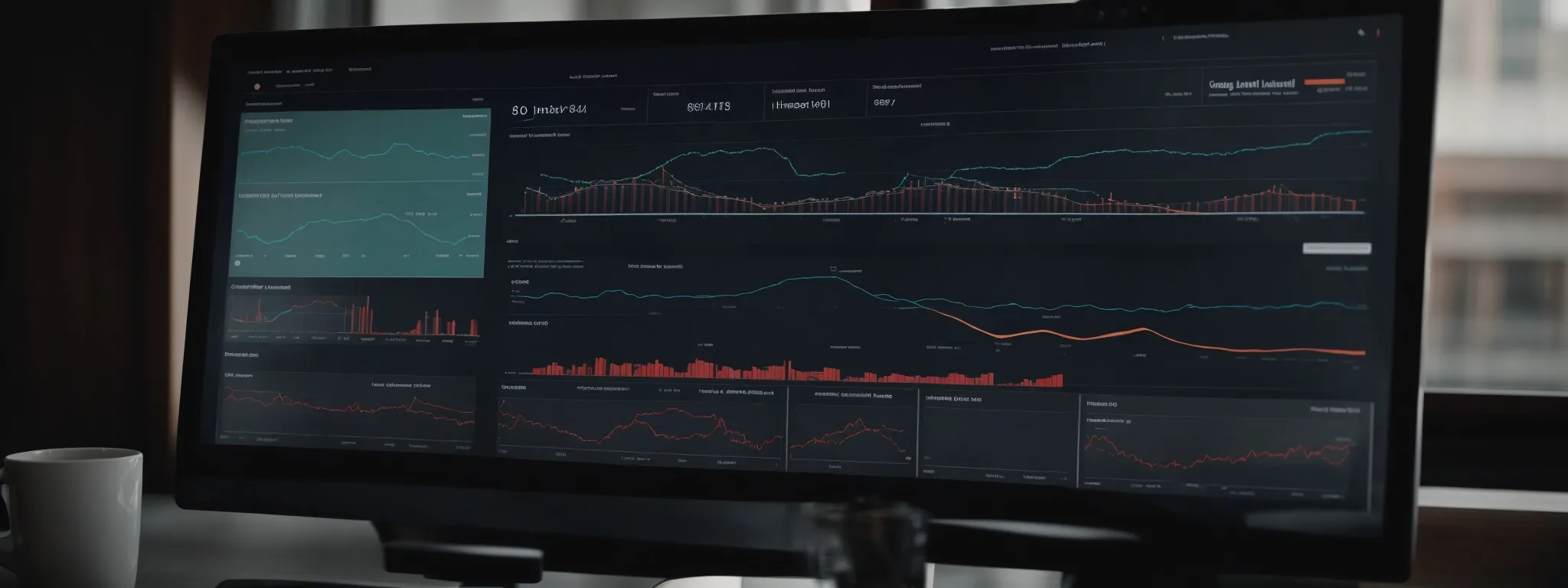 a screen displaying a website analytics dashboard with a focus on traffic flow through internal pathways.