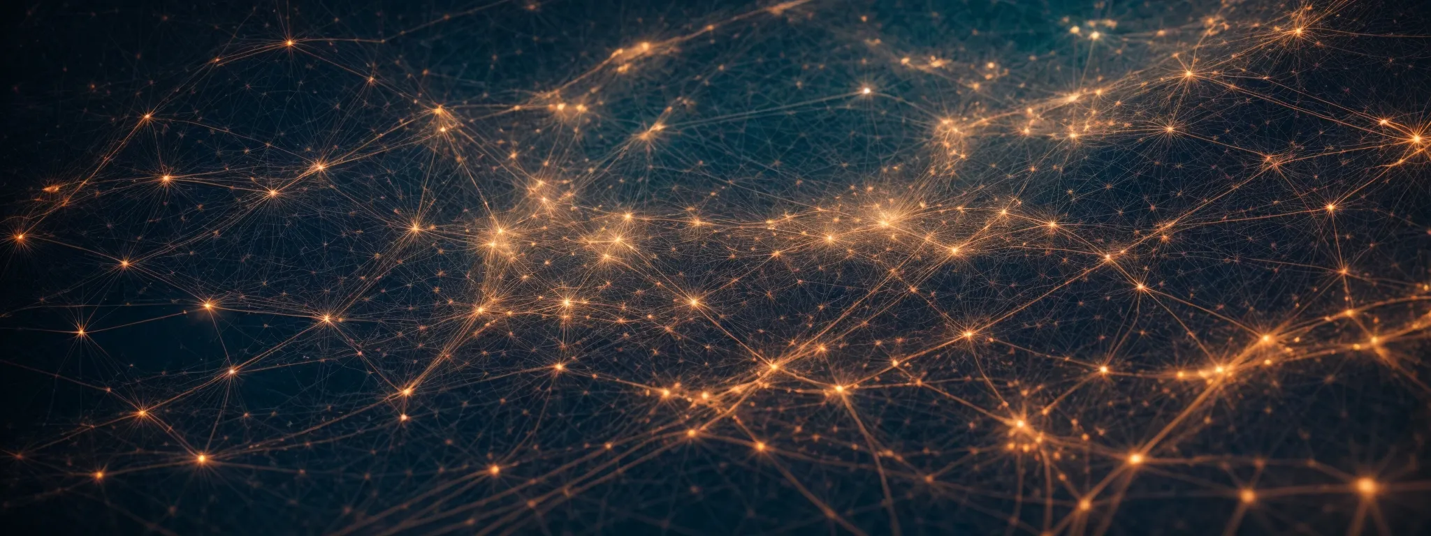 an abstract visualization of interconnected nodes and pathways forming a digital map, symbolizing the strategic seo pathways for ymyl pages.