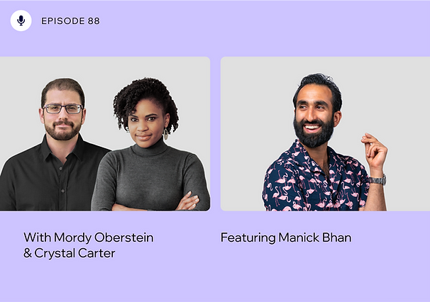 Podcast Episode 88 features Mordy Oberstein, Crystal Carter, and Manick Bhan as they dive into the world of holistic SEO. Join them for an engaging session of Fact or Fiction, where they unravel myths and truths in the SEO landscape.