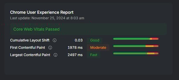 core web vitals chrome experience report search atlas