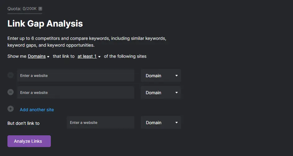 Backlink Analyzer