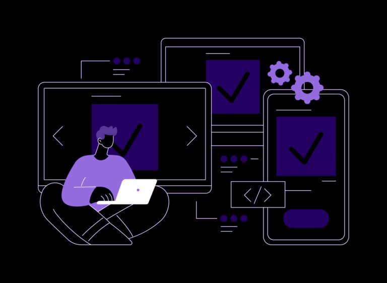 Technical SEO Across Devices - Dark blog feature