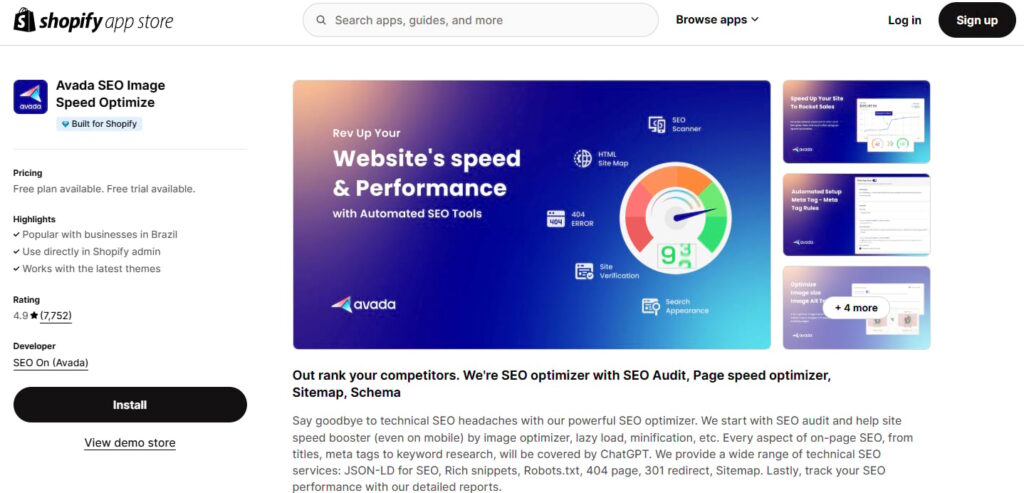 avada seo shopify