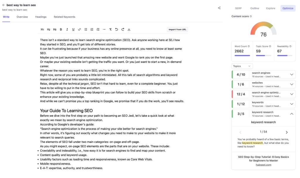 NeuralText content tool