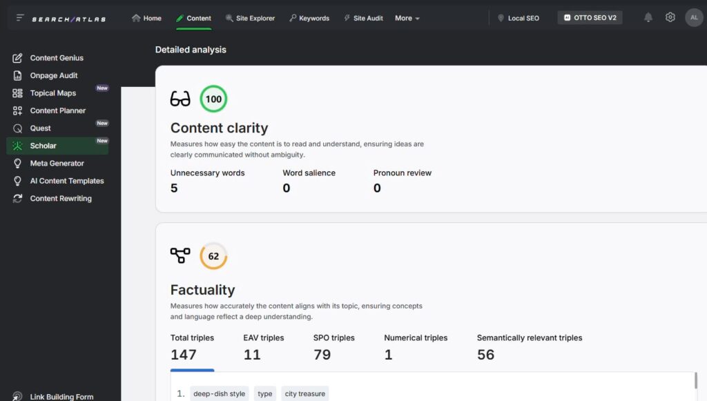 image of scholar content clarity 100 example