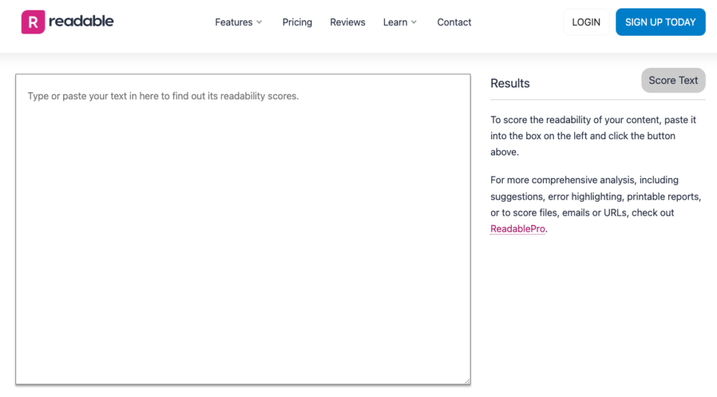 Readable AI Text Scoring