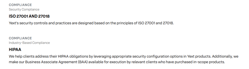 Security and Compliance