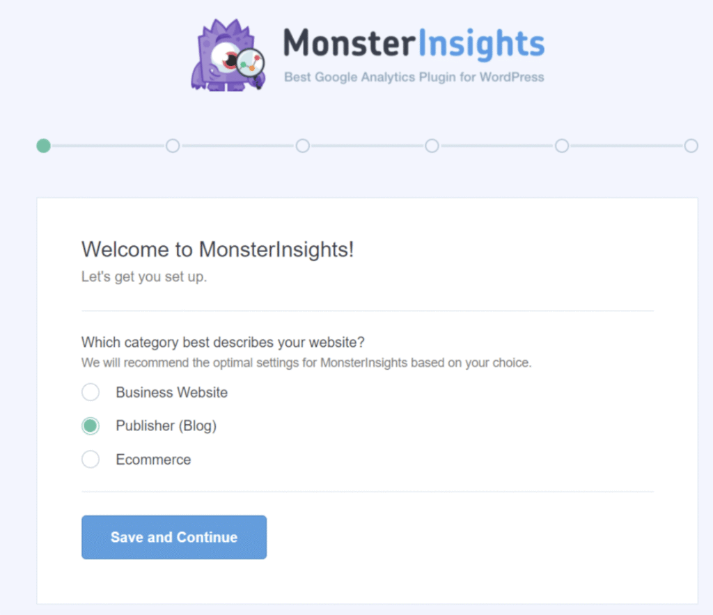 Easiness of Installation monsterinsights