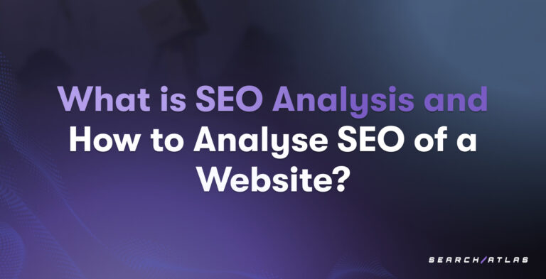 search engine optimization analysis