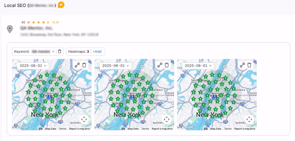Creating a Local SEO Report step 2
