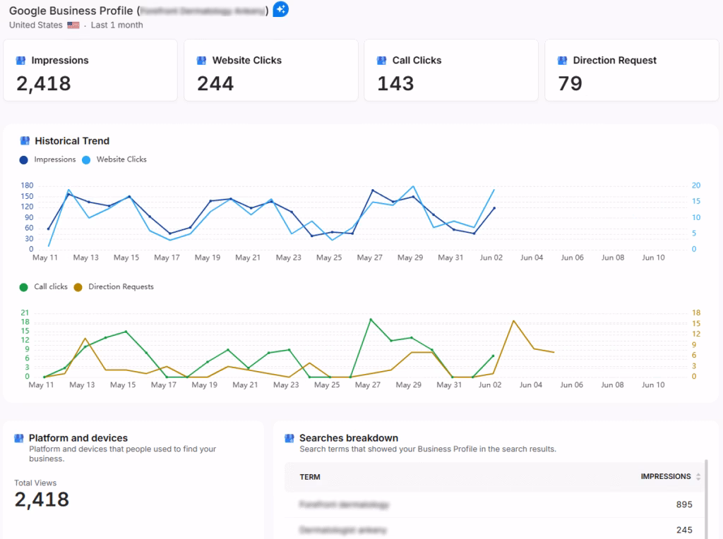 Creating a Local SEO Report step 3
