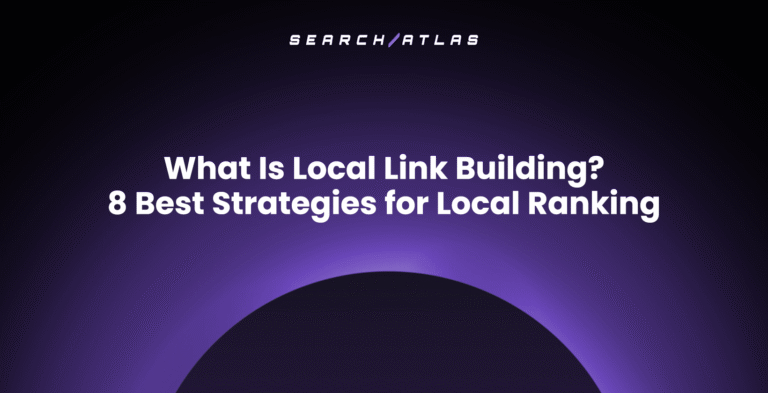 local seo link building backlinks