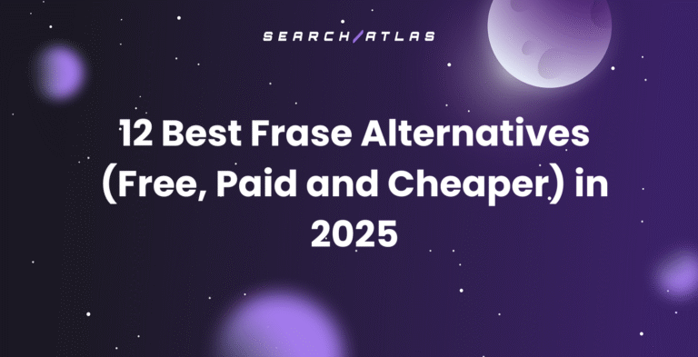 alternatives to frase.io