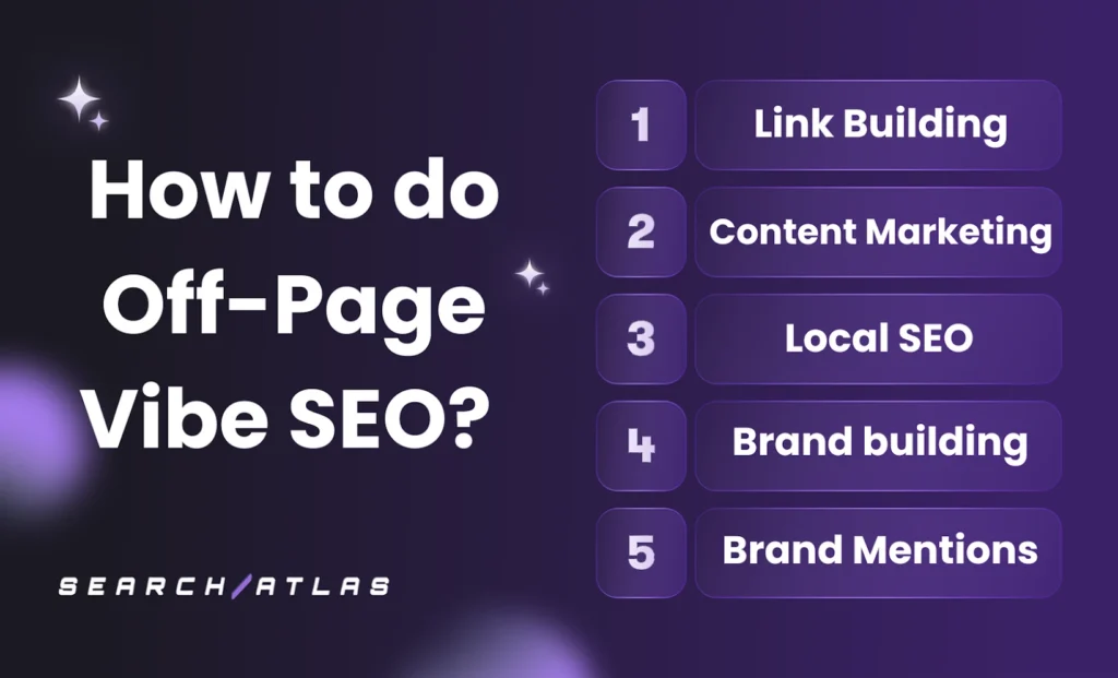 Off-Page Vibe SEO strategies