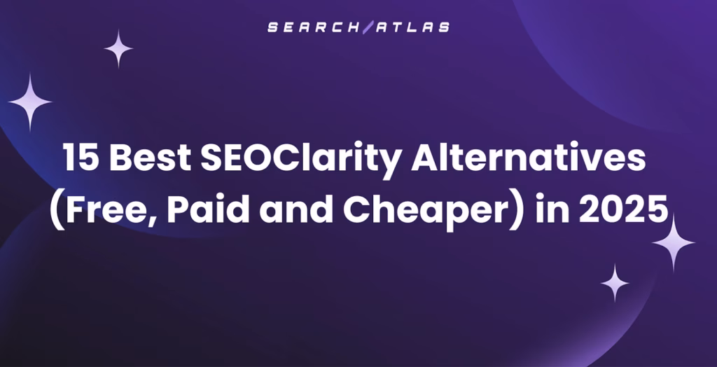 top SEOClarity alternatives