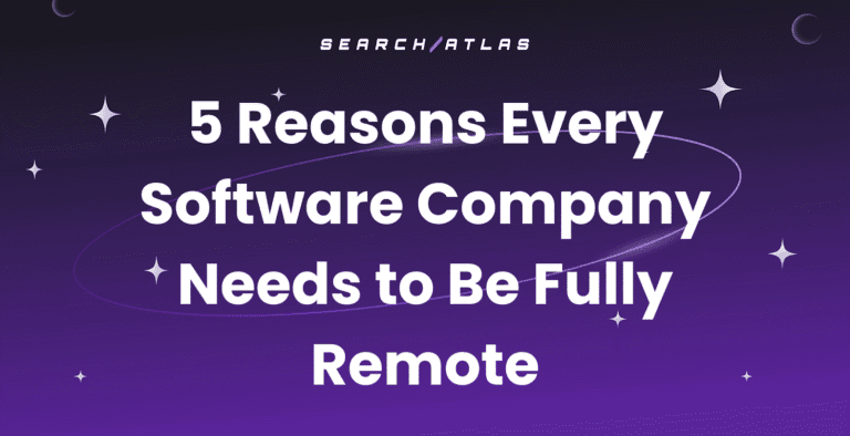 Software companies need be fully remote: 5 reasons