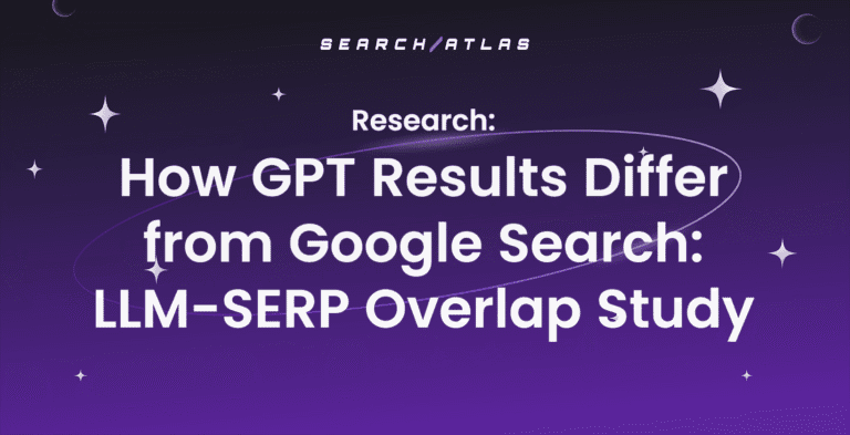 How GPT Results Differ from Google Search: LLM-SERP Overlap Study