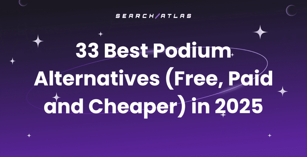 Alternatives to Podium tool