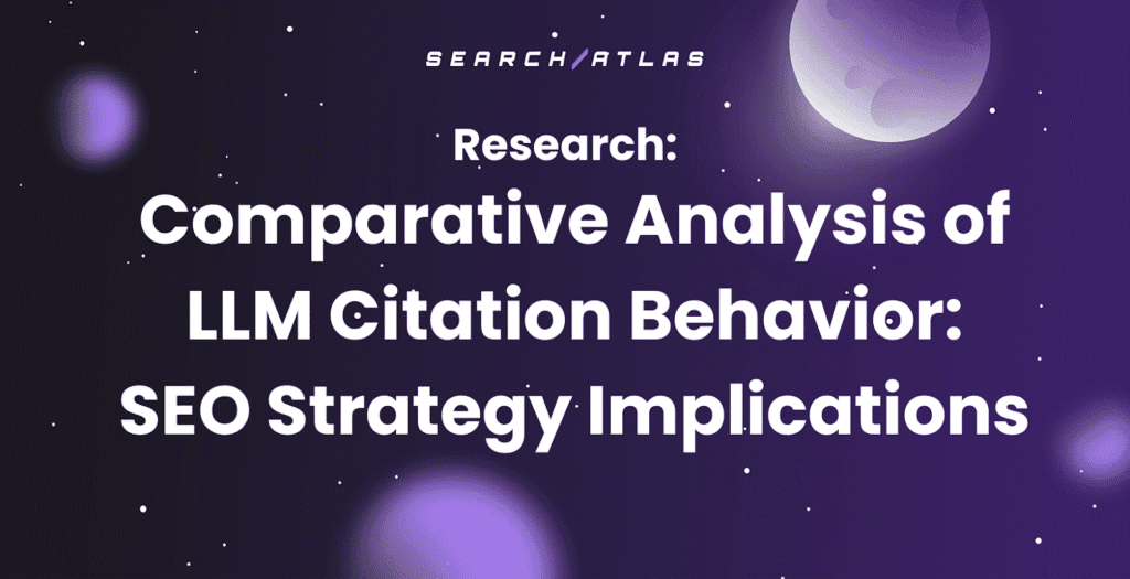 comparative analysis of LLM citation behavior