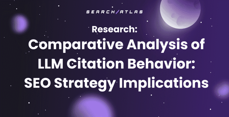 comparative analysis of LLM citation behavior