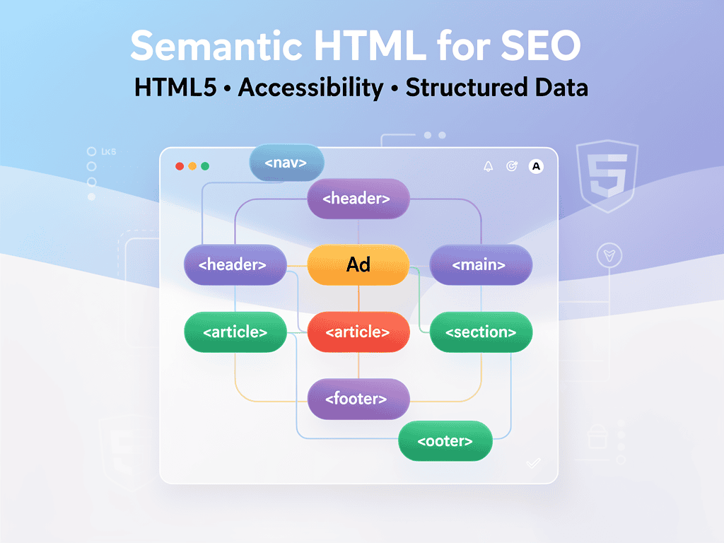semantic HTML for SEO