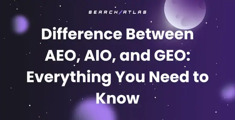 Difference Between AEO, AIO, and GEO: Everything You Need to Know