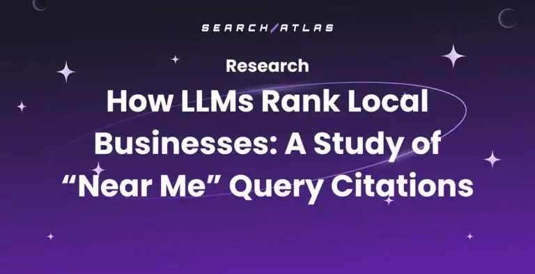 How LLMs Rank Local Businesses: A Study of “Near Me” Query Citations