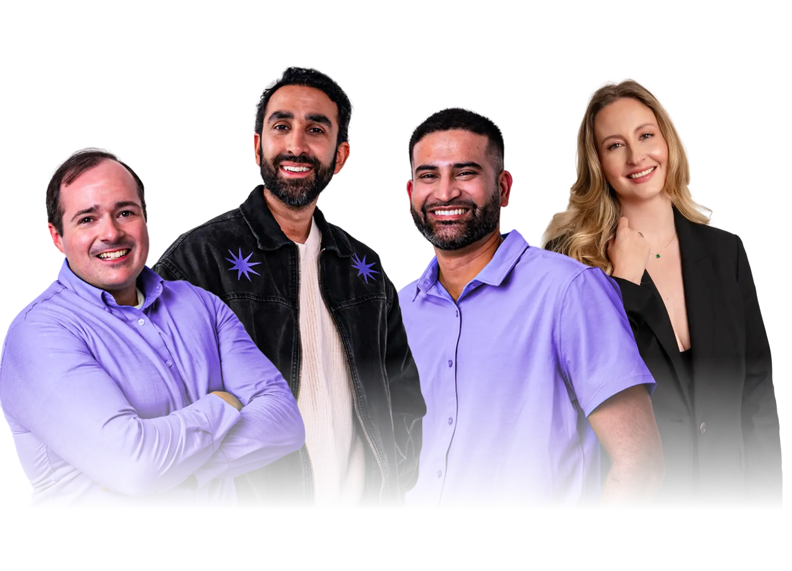 Manick Bhan, Sophia Deluz-Bhan, Arman Advani, Justin Rondeau