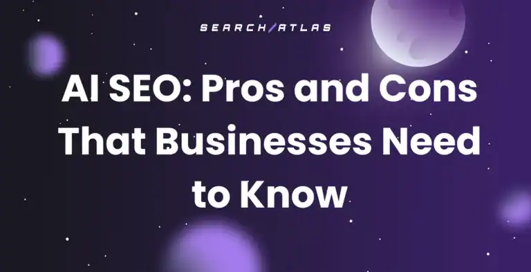 Pros and Cons of ai seo