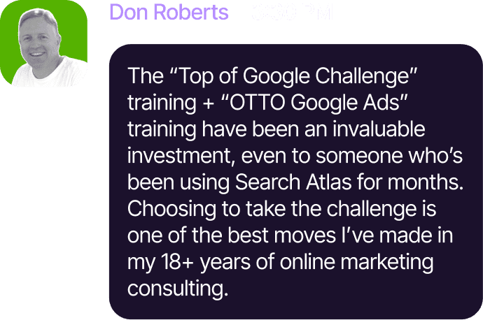 Search Atlas SEO tool for advanced keyword and ranking analysis.