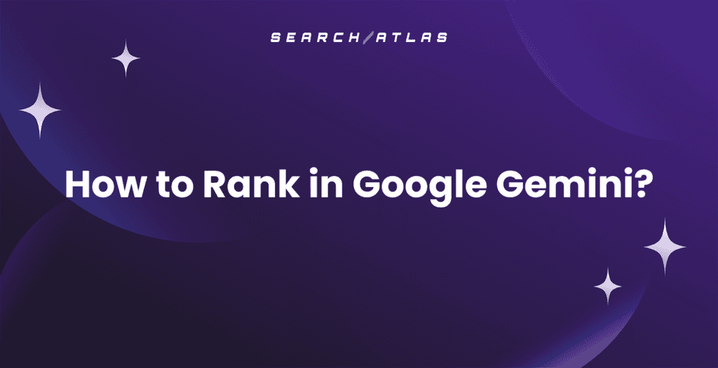 how to rank in google gemini
