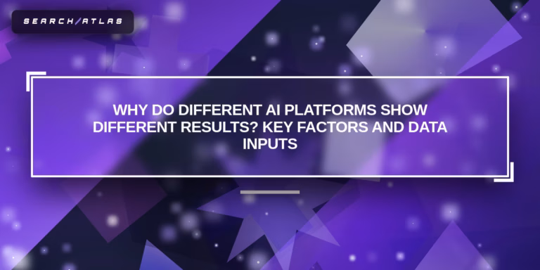 why do different AI platforms show different results